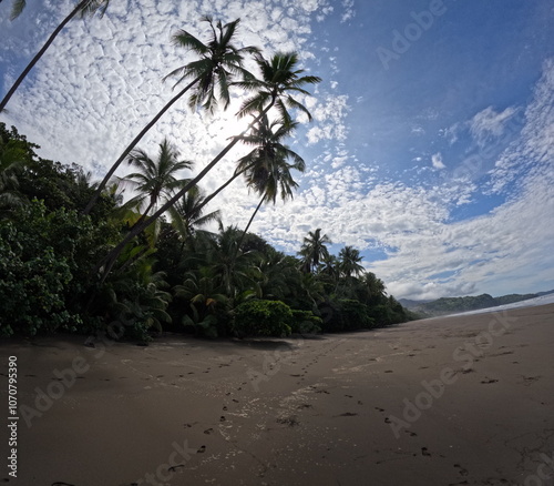 Ocean beach Uvita photo