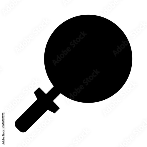 Magnifying Glass Solid Icon
