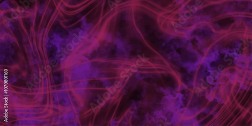 Abstract vibrant purple and black textured pattern resembling organic smoke or flames. The intense contrast and dynamic shapes create a dramatic, mysterious atmosphere. Perfect for backgrounds, edgy