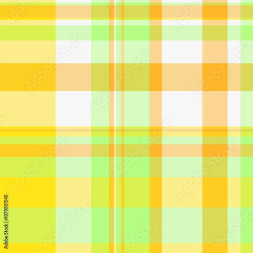 Event check fabric texture, content vector plaid seamless. Anniversary pattern textile background tartan in yellow and amber colors.