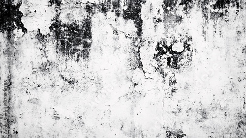 Distressed White Wall Texture