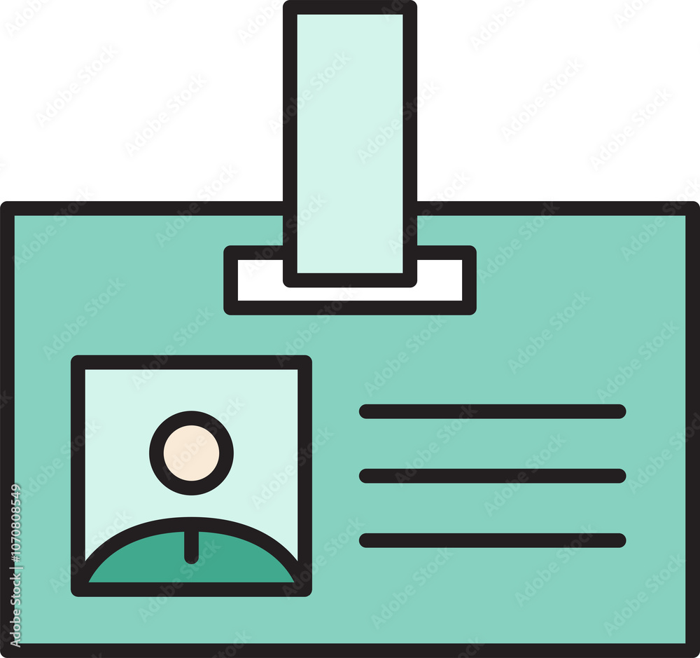 Business ID Card Badge Icon
Business ID Card Badge Icon