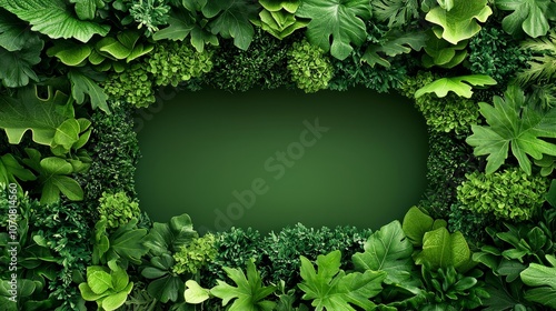 Explore the vibrant world of greenery discover the beauty of nature framed by lush foliage