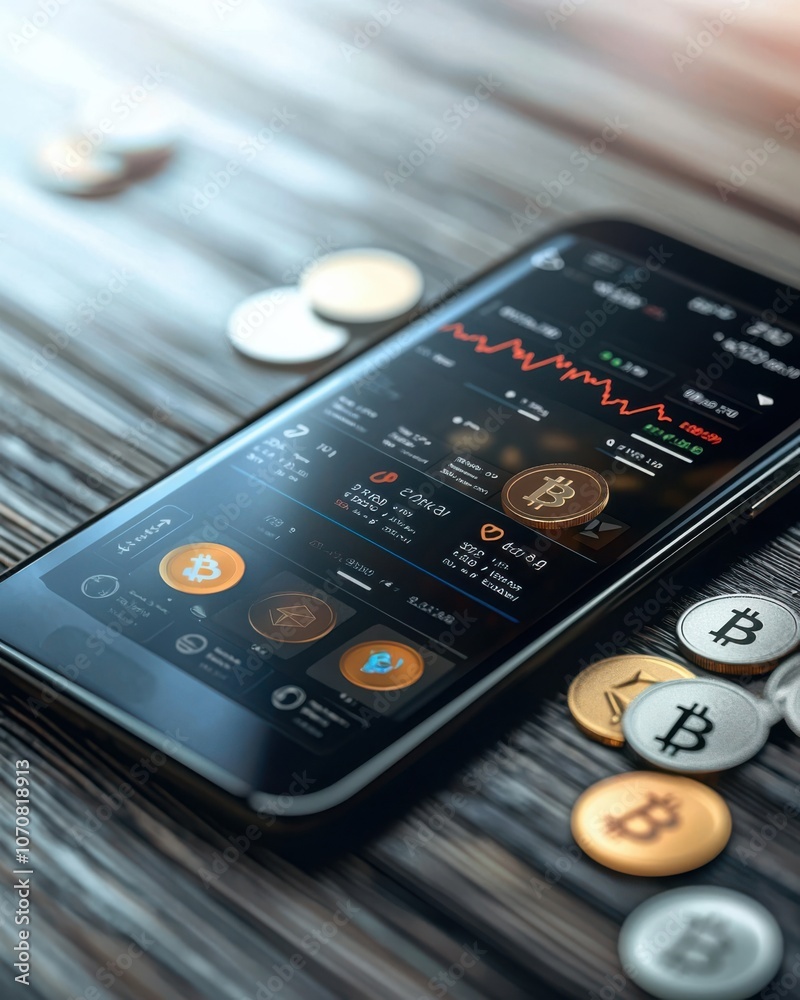 Monitor your financial investments with real-time cryptocurrency analytics on your smartphone Monitor your financial investments with real-time cryptocurrency analytics on your smartphone