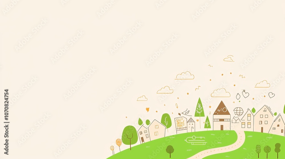 Discover how charming illustrations of cozy villages bring joy to your home decor Discover how charming illustrations of cozy villages bring joy to your home decor