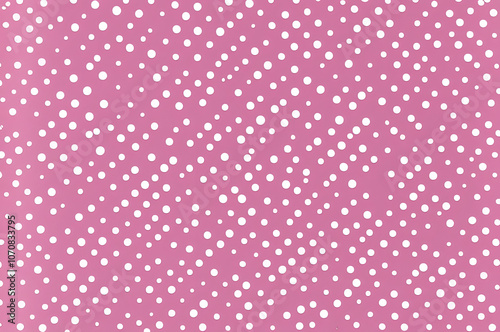 Pink Background with Dot pattern