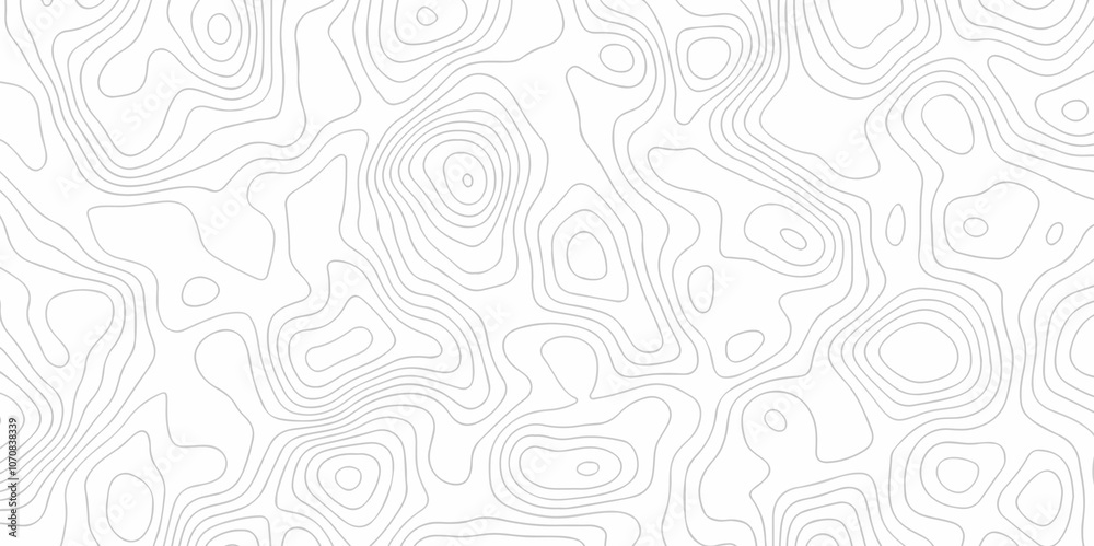 Topography relief and topographic map wave line contour background. Lines Topographic contour lines map seamless pattern. Vector abstract wave curve topo grid map with Geographic mountain relief. Topography relief and topographic map wave line contour background. Lines Topographic contour lines map seamless pattern. Vector abstract wave curve topo grid map with Geographic mountain relief.