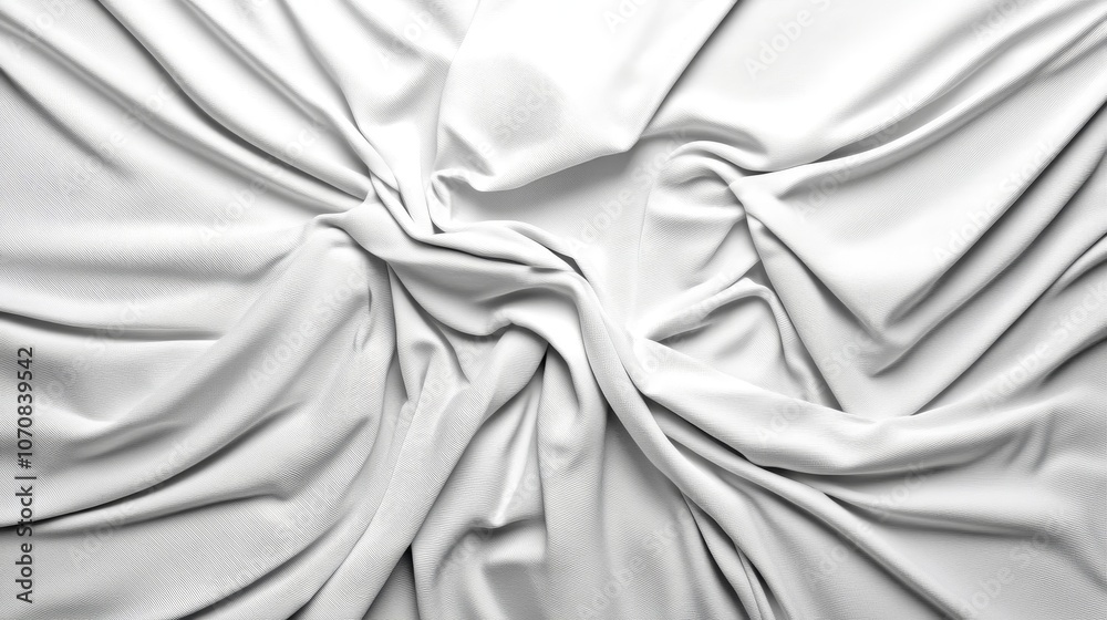Abstract White Fabric Texture Background Draped Smooth Elegant Minimalist Abstract White Fabric Texture Background Draped Smooth Elegant Minimalist
