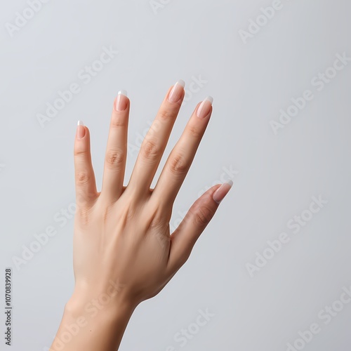 hands with manicure