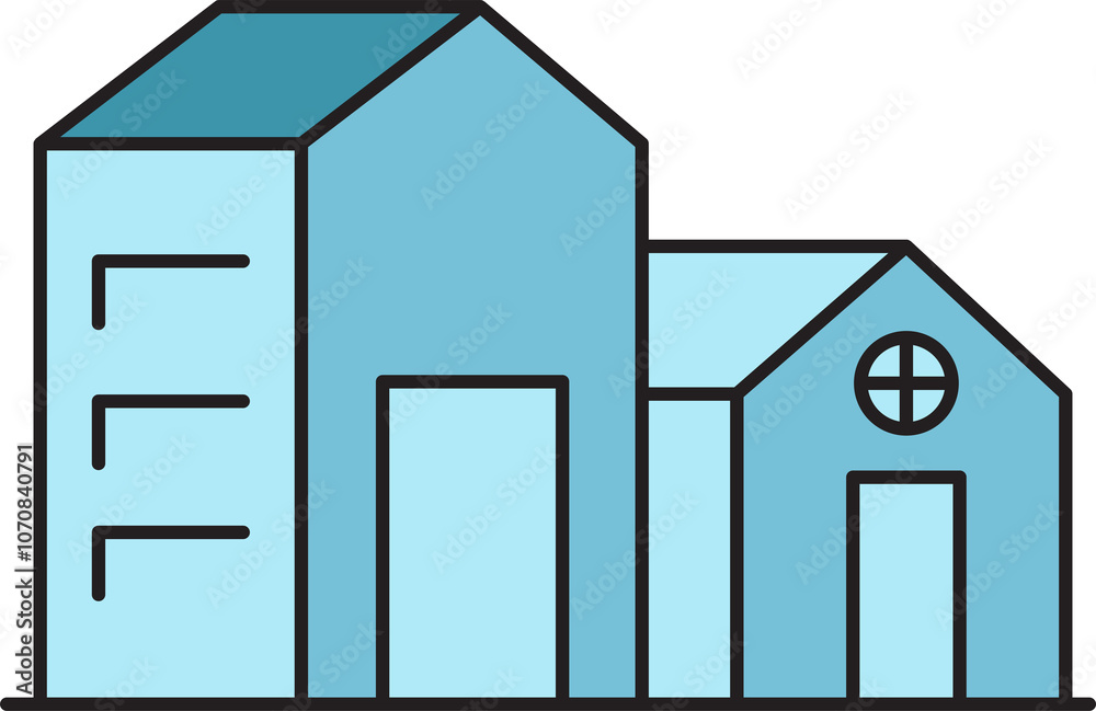 House Building Icon House Building Icon