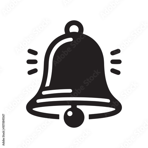 Classic Bell Silhouette Vector Illustrations for Any Design Project