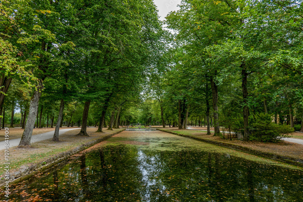 Der Hofgarten einer der Parks in Bayreuth