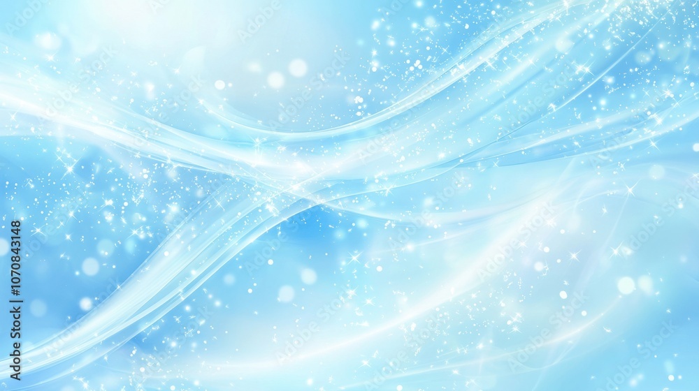A serene and calming abstract background featuring swirling blue gradients and sparkling lights, perfect for creative projects and illustrations. A serene and calming abstract background featuring swirling blue gradients and sparkling lights, perfect for creative projects and illustrations.