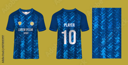 Sport jersey design fabric textile for sublimation