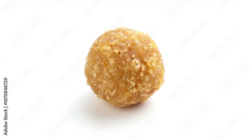 laddu indiaen dessert food on white background, fried balls laddu indiaen dessert food on white background, fried balls