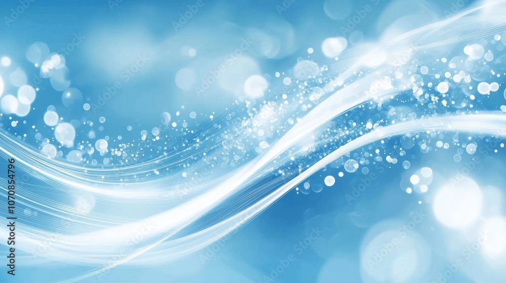 A vibrant abstract background featuring blue tones and sparkling bokeh effects. It creates a serene and artistic atmosphere. A vibrant abstract background featuring blue tones and sparkling bokeh effects. It creates a serene and artistic atmosphere.
