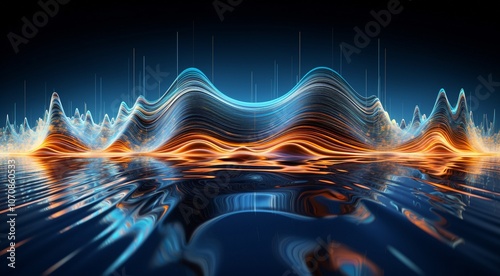 visual sound wave background, hd sound wave wallpaper, visual waves background, graphic designed sound waves, equaliser wave style