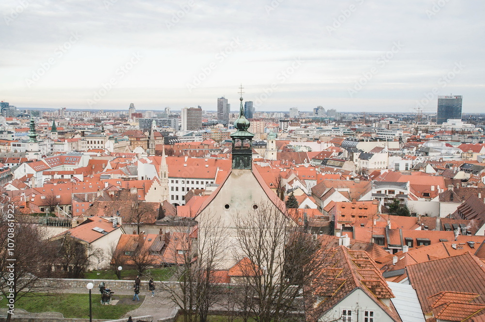 Obraz premium city old town of Bratislava