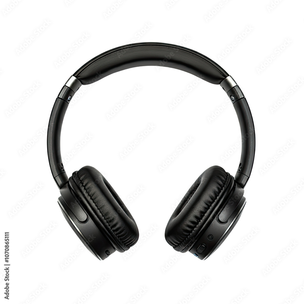 Wireless headphone isolated on transparent background, PNG. Wireless headphone isolated on transparent background, PNG.