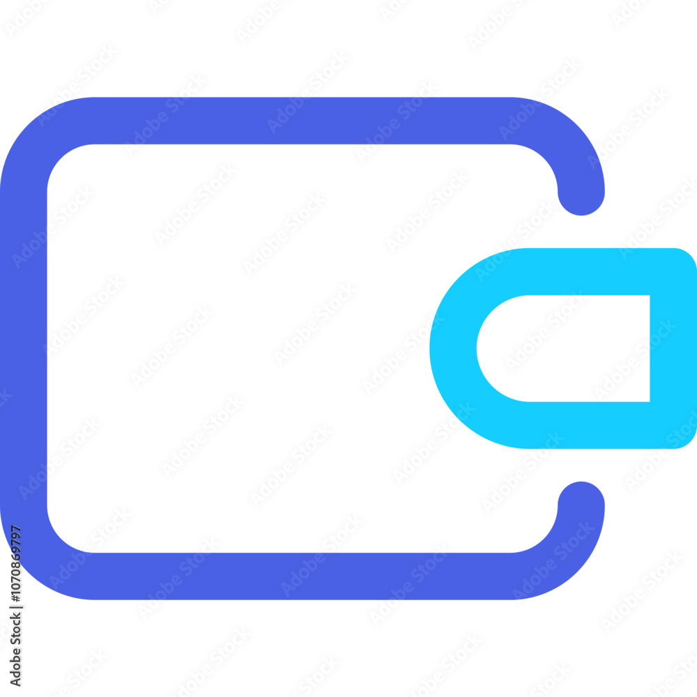 A Modern Digital Wallet Icon Representing Secure Online Transactions and Cashless Payments in a Minimalistic Design A Modern Digital Wallet Icon Representing Secure Online Transactions and Cashless Payments in a Minimalistic Design