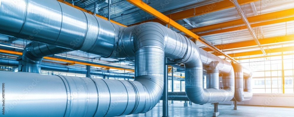 Explore the intricacies of industrial pipe systems in modern manufacturing facilities