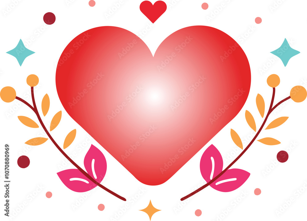 love icon for valentines day gift card Adobe Illustrator Artwork love icon for valentines day gift card Adobe Illustrator Artwork