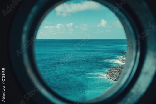 A glimpse of the ocean from a unique perspective