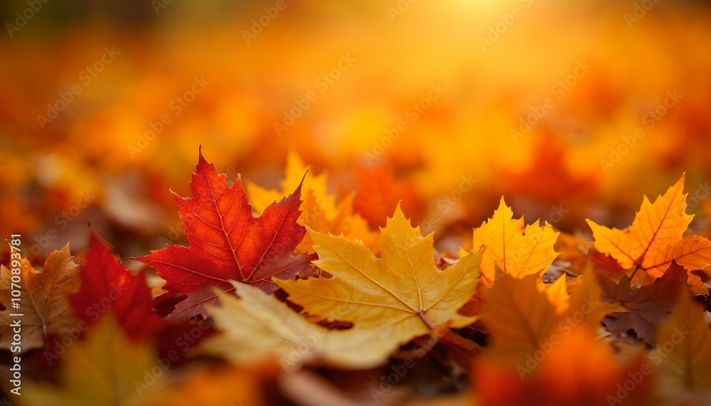 a close up of a bunch of autumn leaves. a close up of a bunch of autumn leaves.