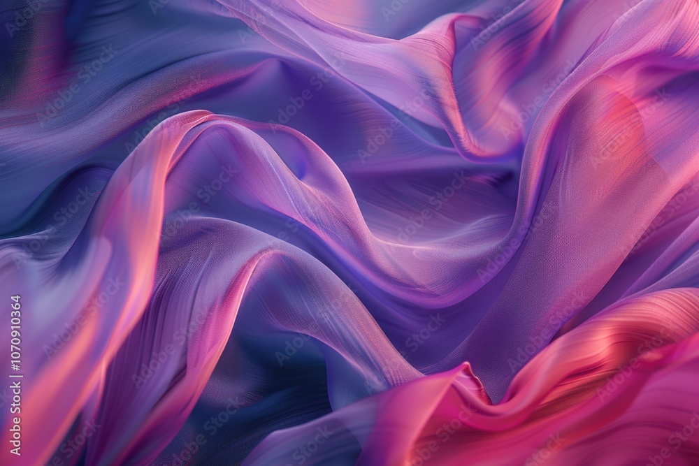 A close-up shot of textured purple and pink fabric, perfect for showcasing texture and pattern
