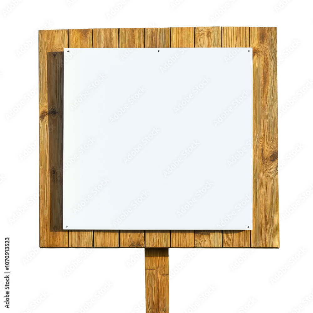 Blank billboard mockup isolated on transparent background Blank billboard mockup isolated on transparent background