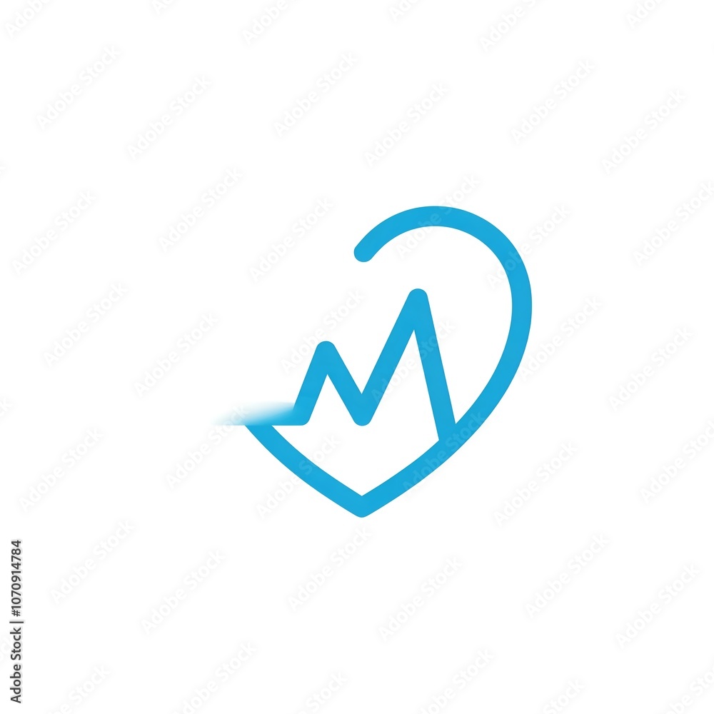 A heart pulse icon representing health and wellness A heart pulse icon representing health and wellness