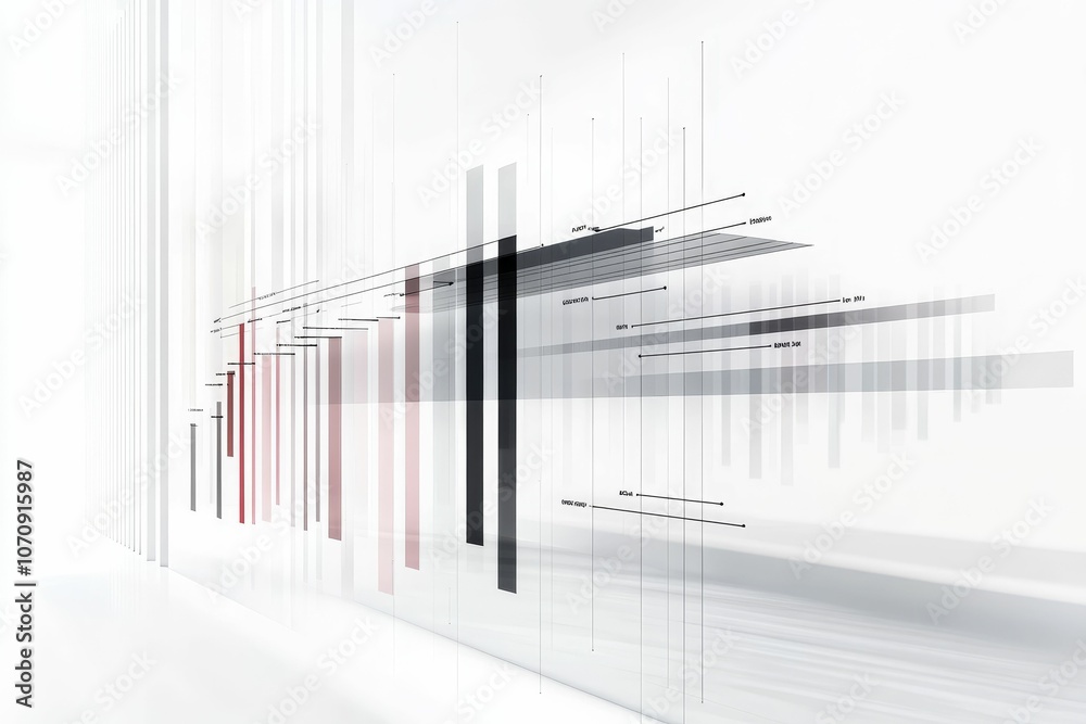 Abstract white room with black lines. Abstract white room with black lines.