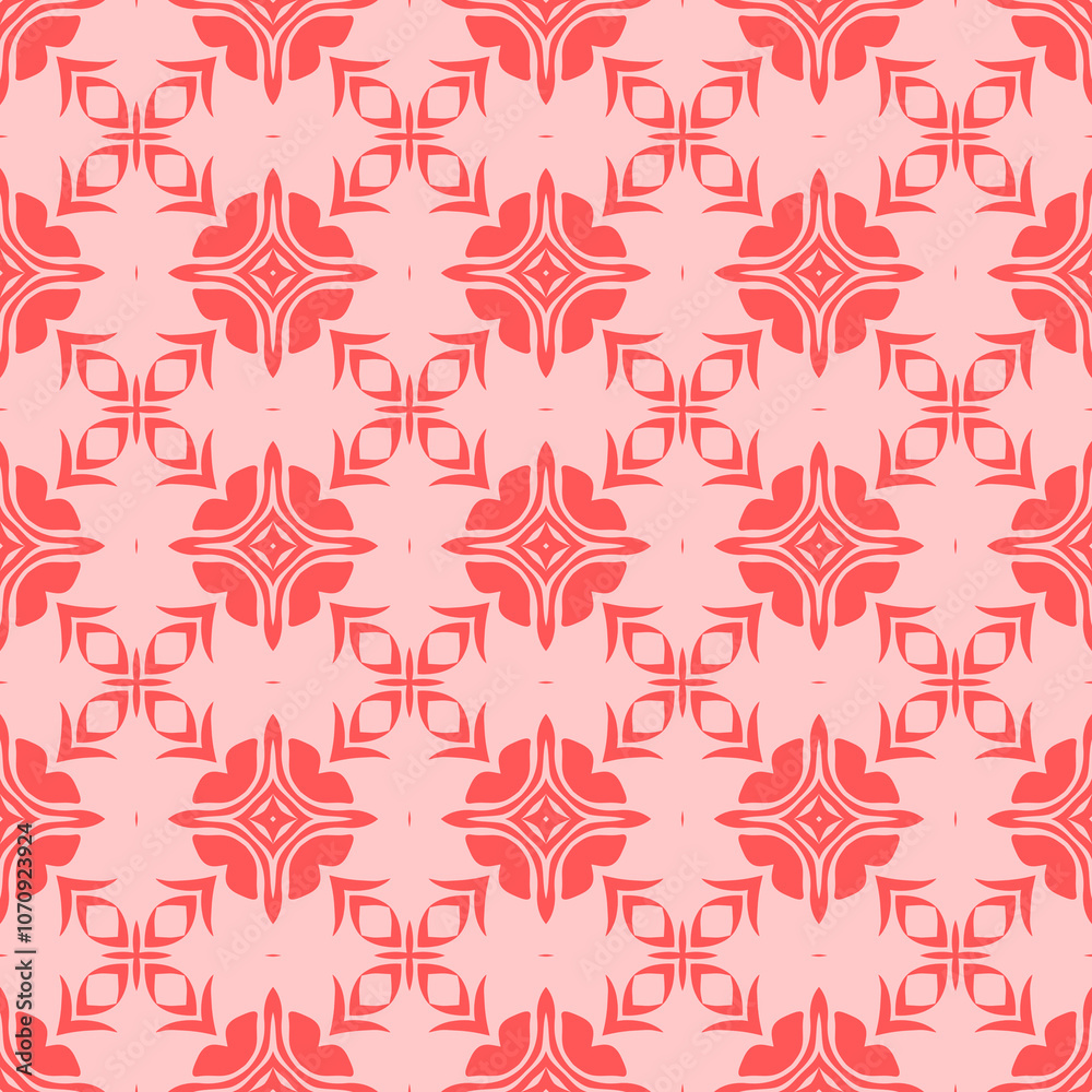 Coral Blossom Symphony seamless digital paper Coral Blossom Symphony seamless digital paper