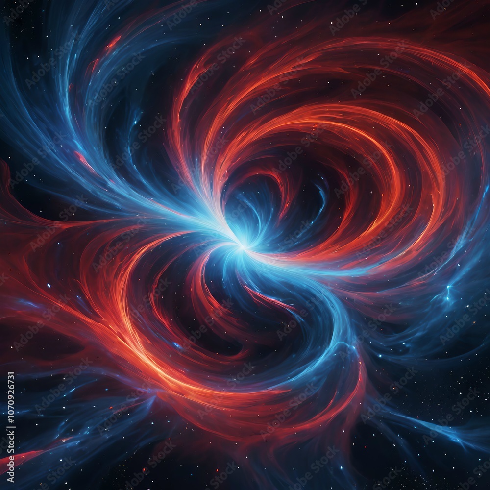 Ethereal Swirl of Celestial Colors Ethereal Swirl of Celestial Colors