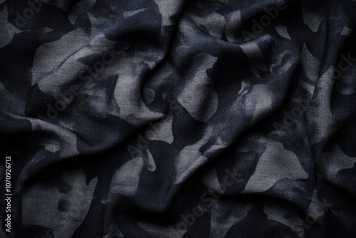 High-quality image of camouflage fabric, suitable for military or outdoor-themed designs