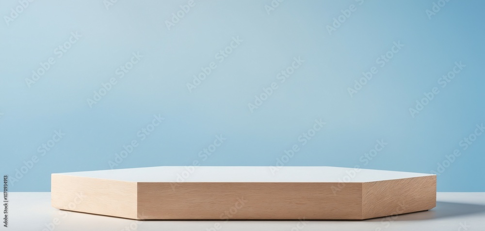 Light Wood Podium, Soft Design Light Wood Podium, Soft Design