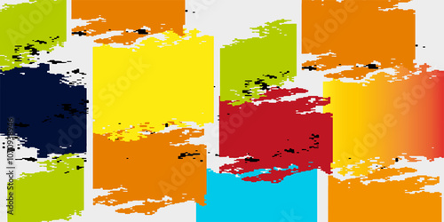 3d background with full color with gray background