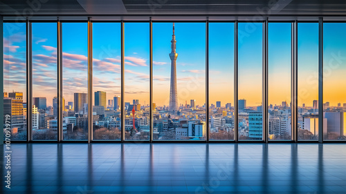 東京の冬の風景
