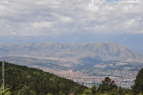 view from the top of the mountain