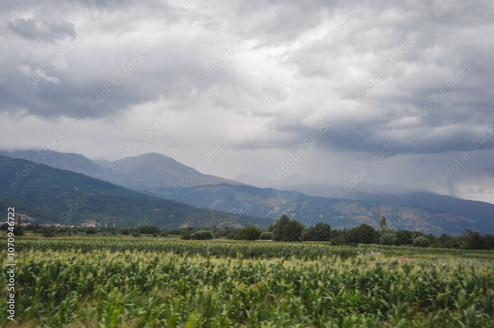 clouds over the mountains in Macedonia clouds over the mountains in Macedonia