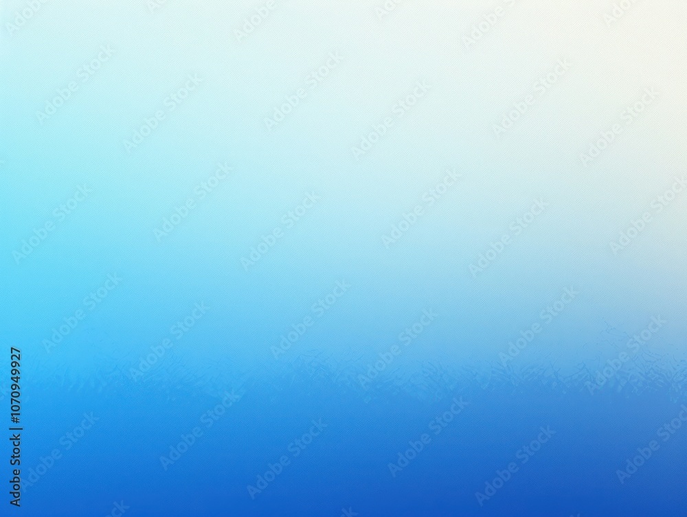 Obraz premium A smooth gradient transitioning from light to dark blue, creating a calming visual effect.