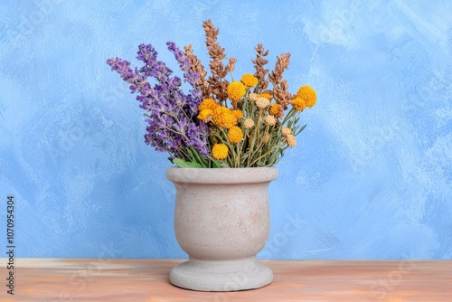 Wallpaper Mural Dried flowers, medicinal herbs, alternative medicine, and Ayurveda Torontodigital.ca