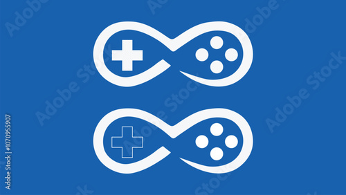 Infinity vector Icon Design  – Ideal for Apps, Consoles, and Game