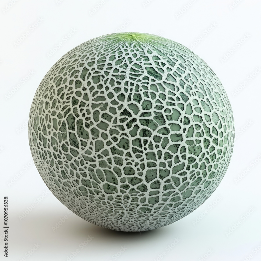 Cantaloupe Isolated Cantaloupe Isolated