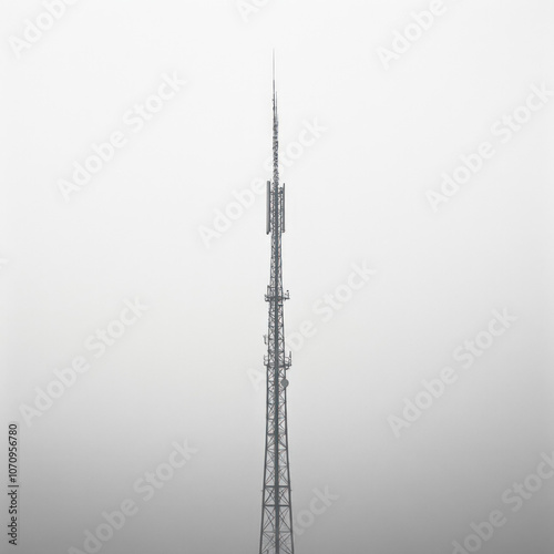Communication Tower Isolated