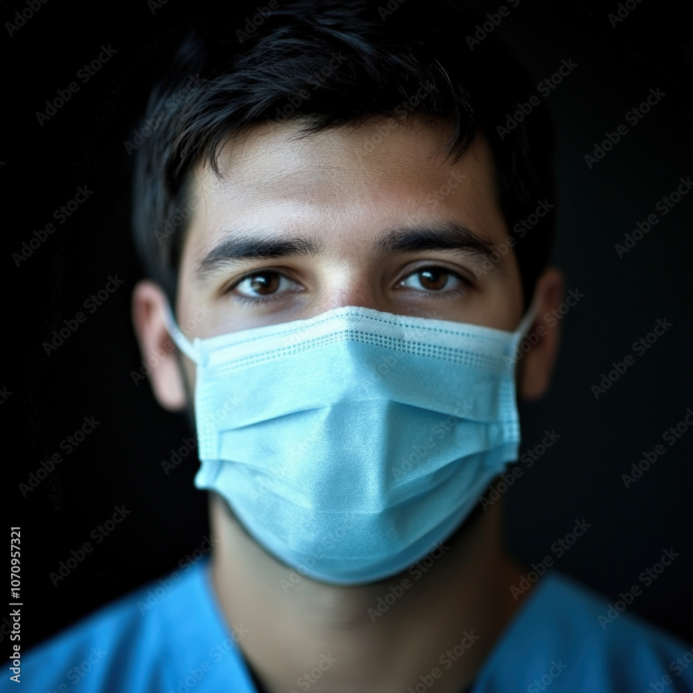 Doctor With Mask Isolated Doctor With Mask Isolated