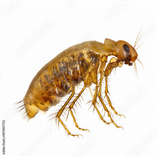 Flea Isolated