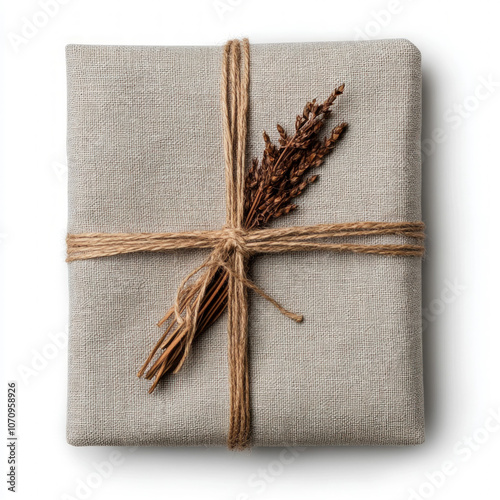 Linen Napkin Isolated