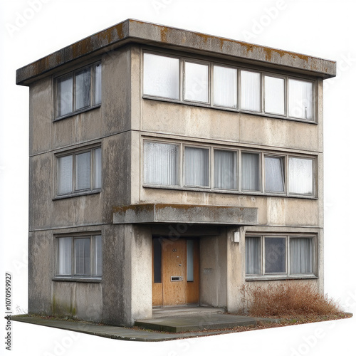 Office Block Isolated