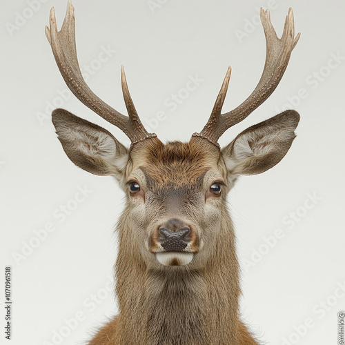 Stag Deer Isolated